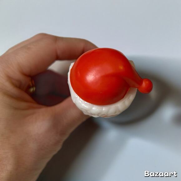 Pez Vintage Santa Claus No Eyes Jolly Made In Yugoslavia With Feet - Picture 6 of 7